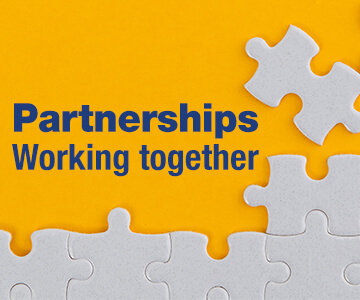 Partnership banner mobile image